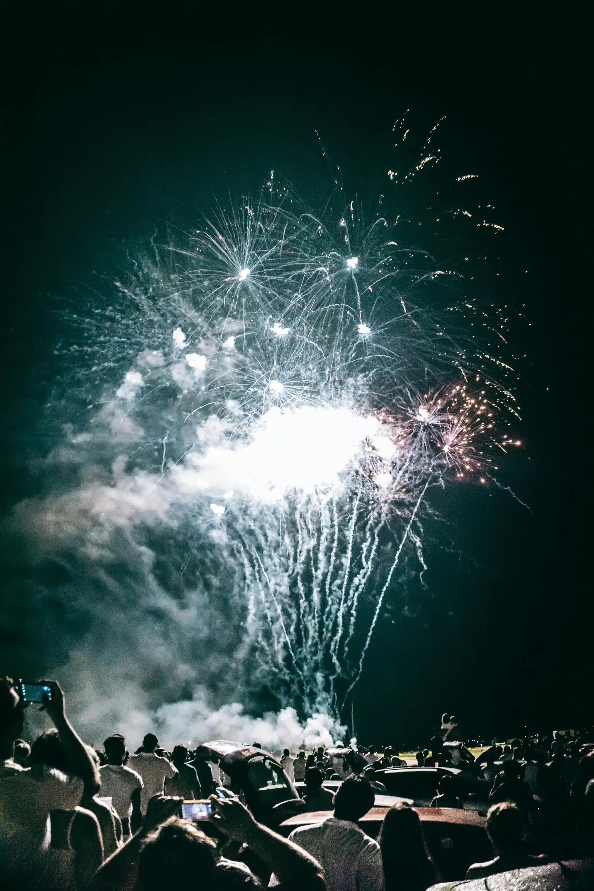 Grote vuurwerkshow